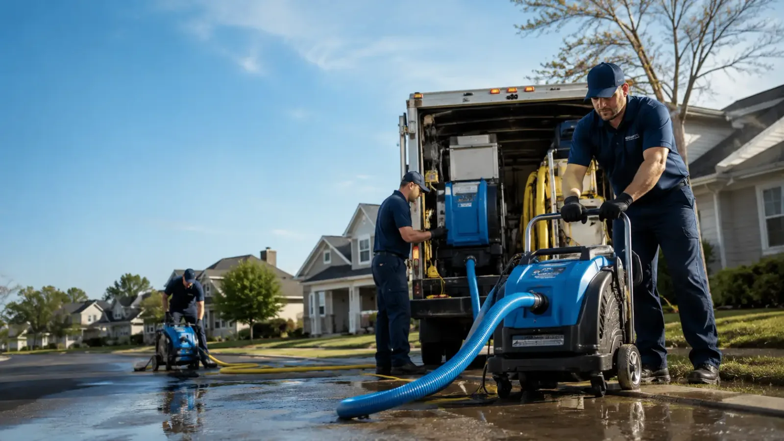Flood Damage Cleanup in Lincolnville, KS